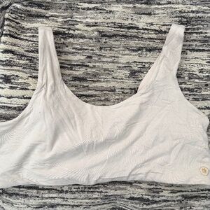 Indigo Luna Boxy Crop - Pearl